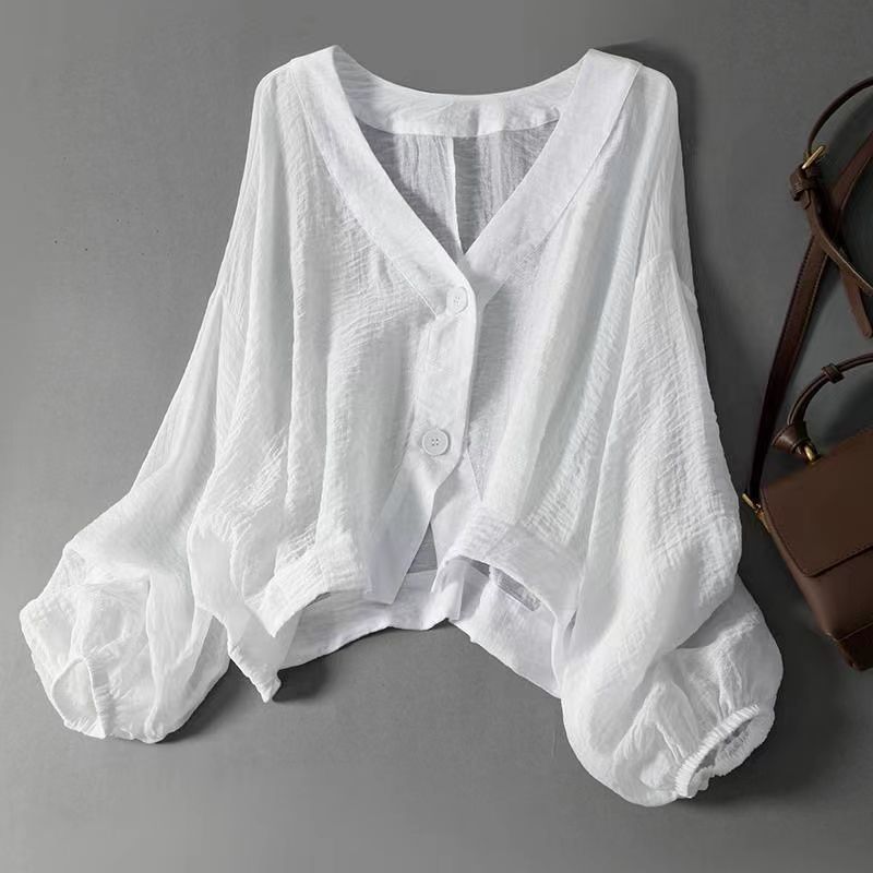 Lightweight Batwing Sleeve Cropped Cardigan | Celestine