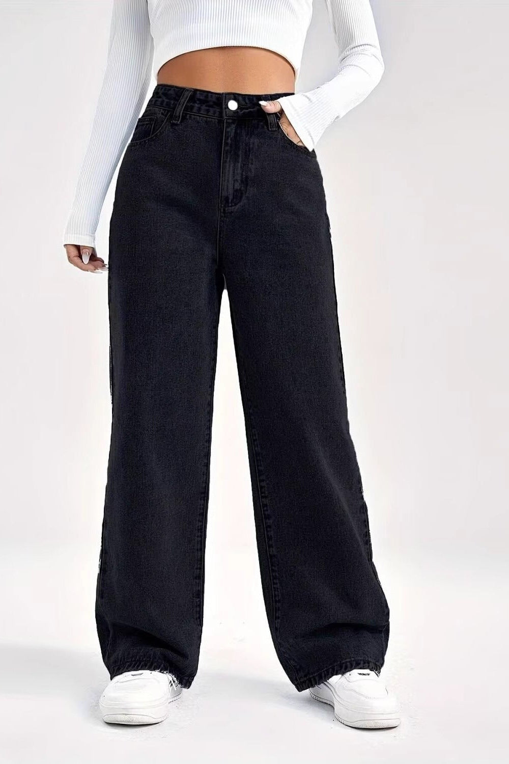 90s Vintage Straight Leg Jean | Valentina