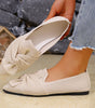 Sarah | Women's Pointed Toe Ballet Flats - Breathable Knit Slip-On Shoes