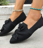 Sarah | Women's Pointed Toe Ballet Flats - Breathable Knit Slip-On Shoes